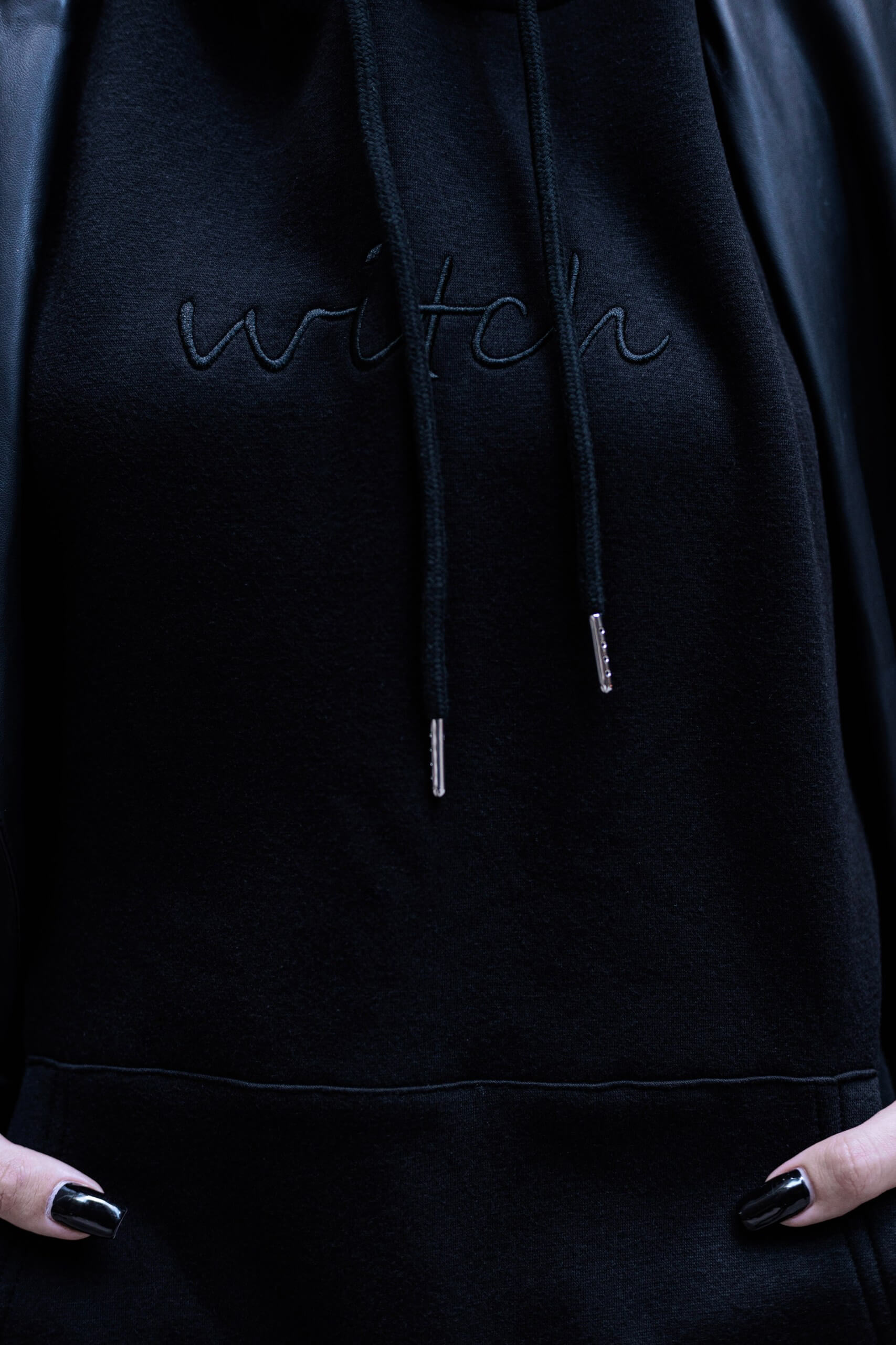 Witch Hoodie in Black