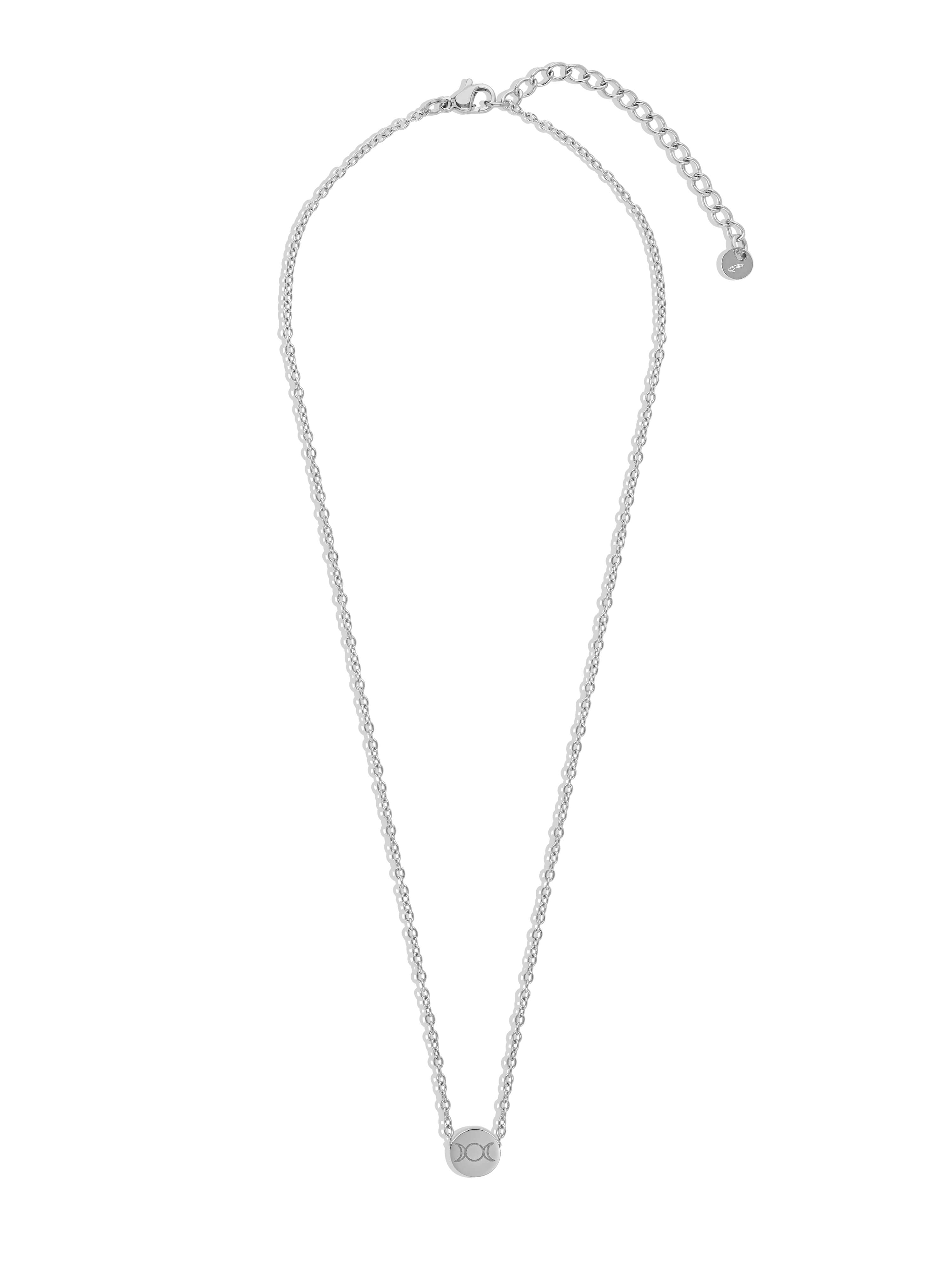 Triple Goddess Mini Pendant Necklace