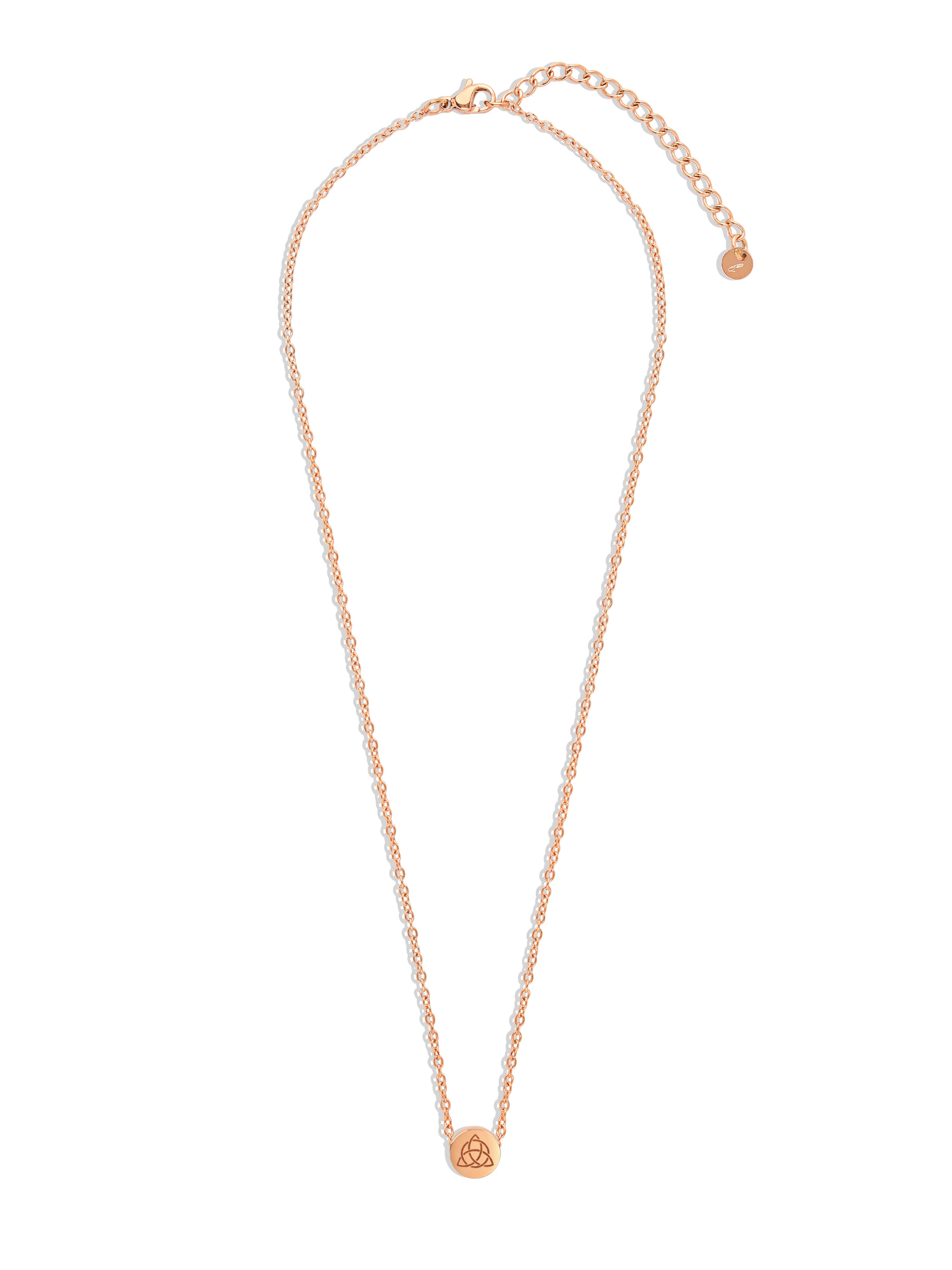 Triquetra Mini Pendant Necklace
