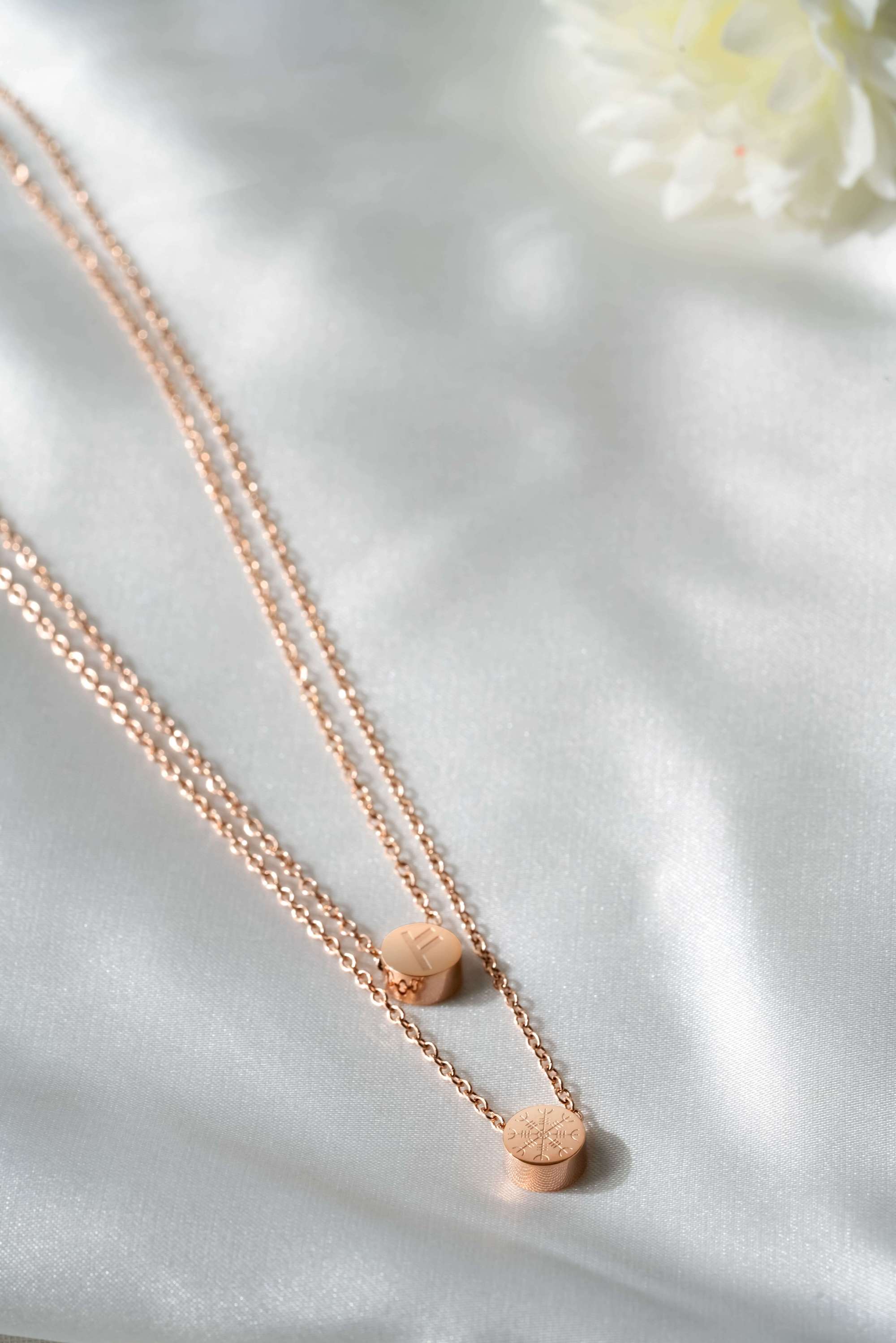 Pre-Order: Freya Fehu Rune Mini Pendant Necklace (Ships ends April 2025)