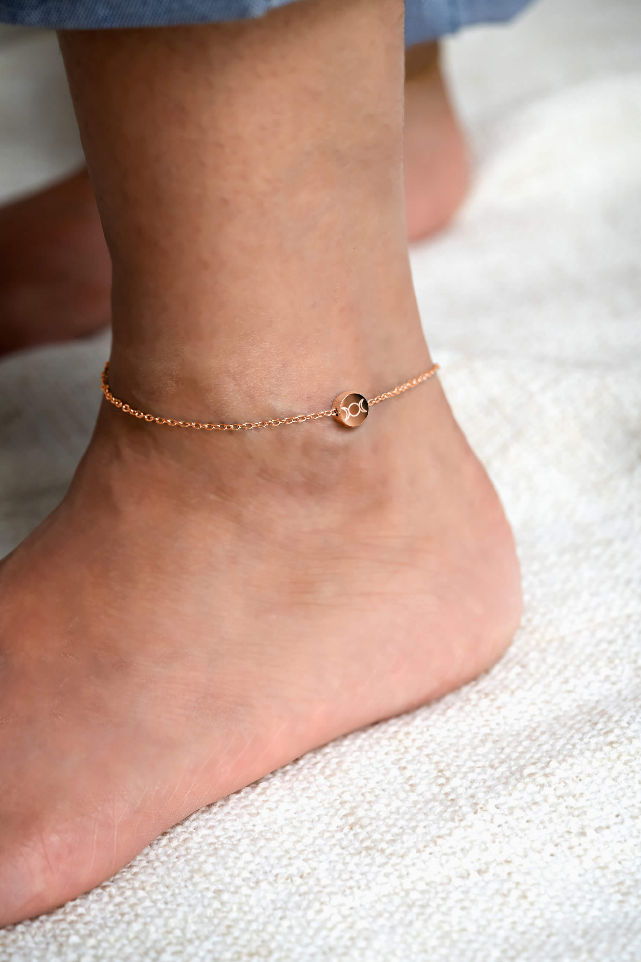 Pre-Order: Triple Goddess Anklet (Ships End April 2025)